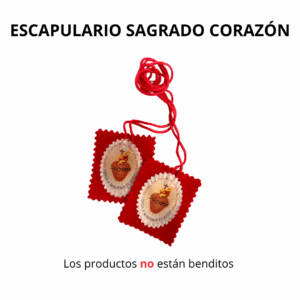 Escapulario Sagrado Corazón