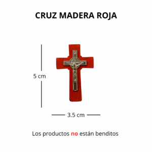 Curz madera roja