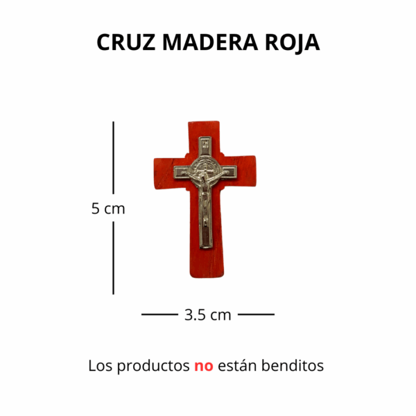 Curz madera roja